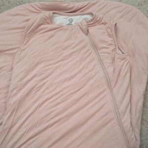 Pink Sleeveless Baby Sleep Sack